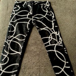Zara Chain Print Pants